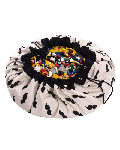Play and go storage bag -  mustache