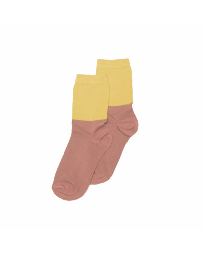 Socks- raspberry/sauterne