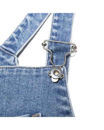 Denim dungarees