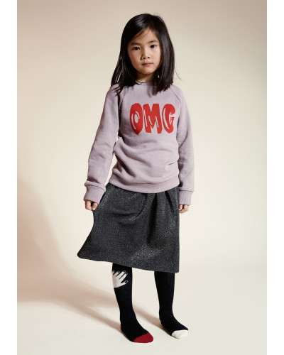 BACK TO BLACK sparkle skirt