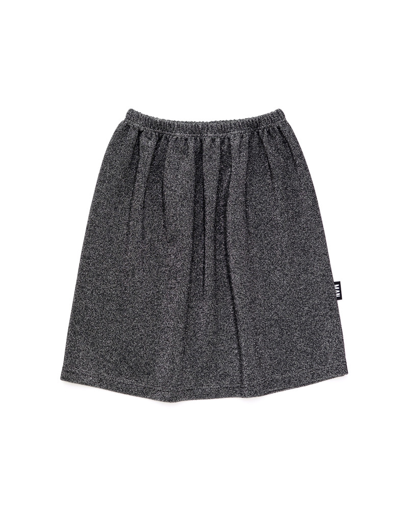 BACK TO BLACK sparkle skirt