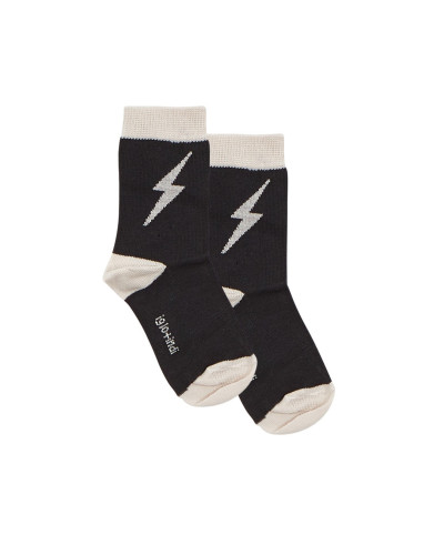 Lightning socks - grey