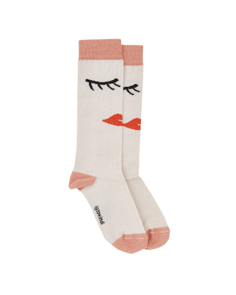 Faces socks - lilac
