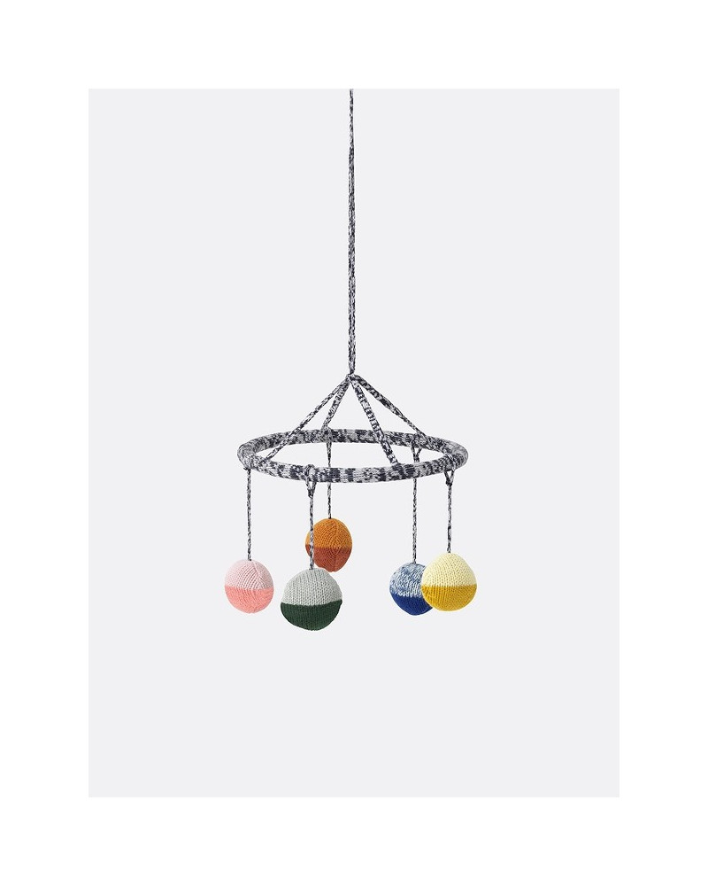 Ball Knitted Hanging Mobile